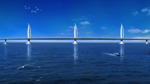 拱北海关办理港珠澳大桥珠海公路口岸首项海关对外业务